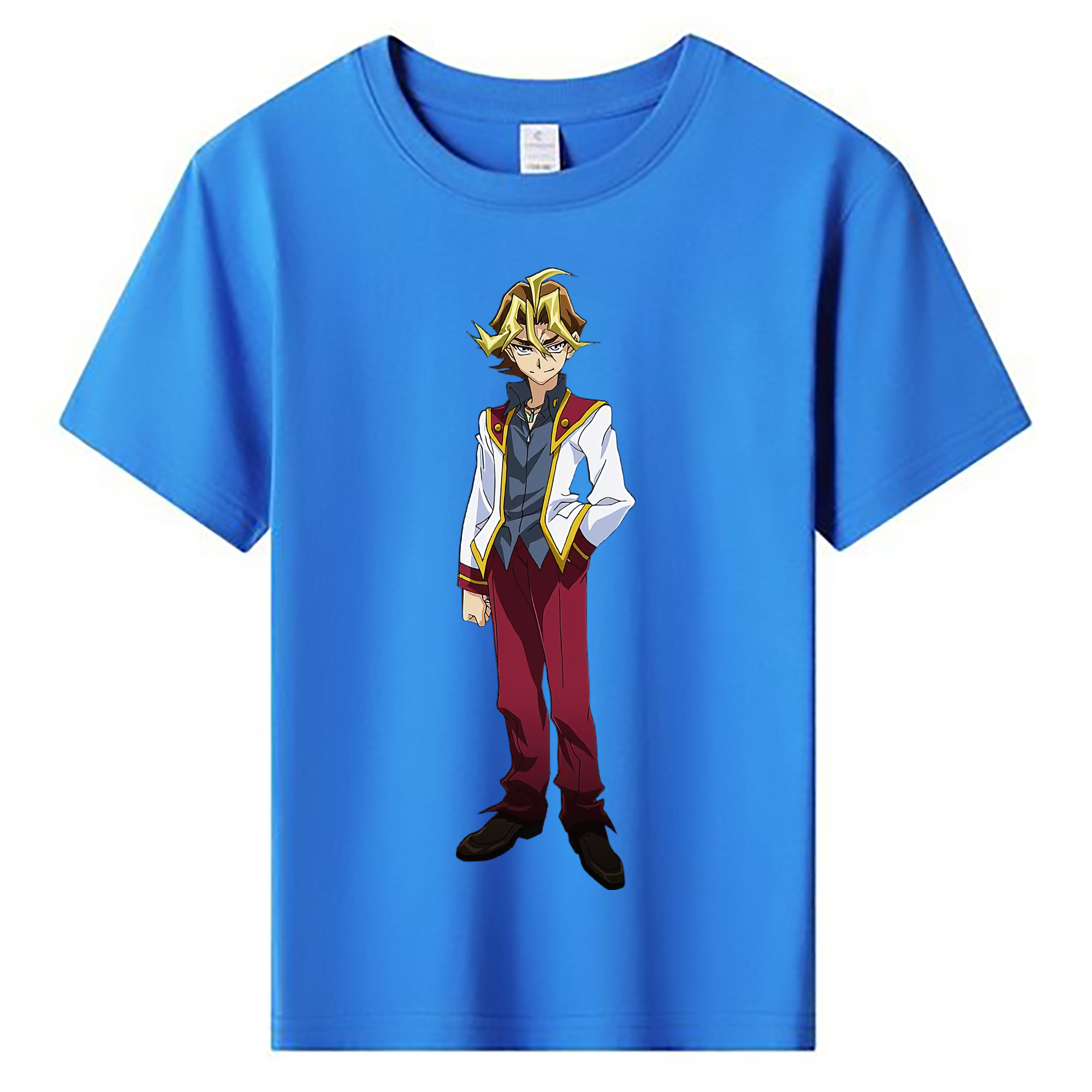 （画像用） 遊☆戯☆王 Yu-Gi-Oh! 綿100％キッズTシャツ（フロントプリント）